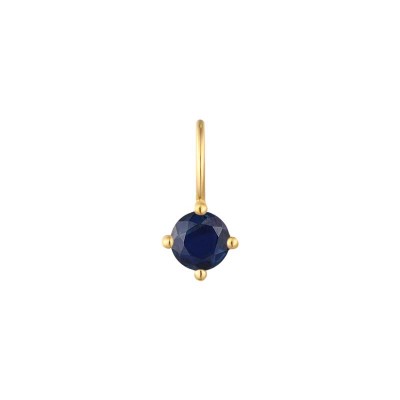 September Sapphire Necklace Charm