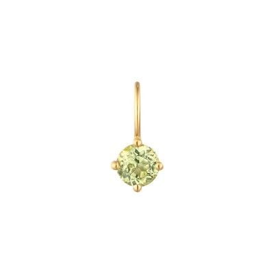 August Peridot Necklace Charm