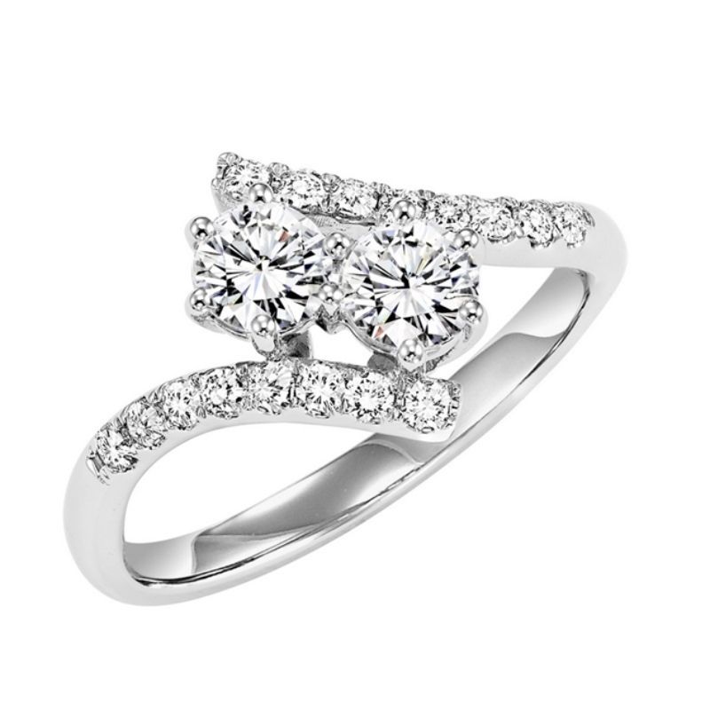 Twogether Diamond Ring 1/4Ctw